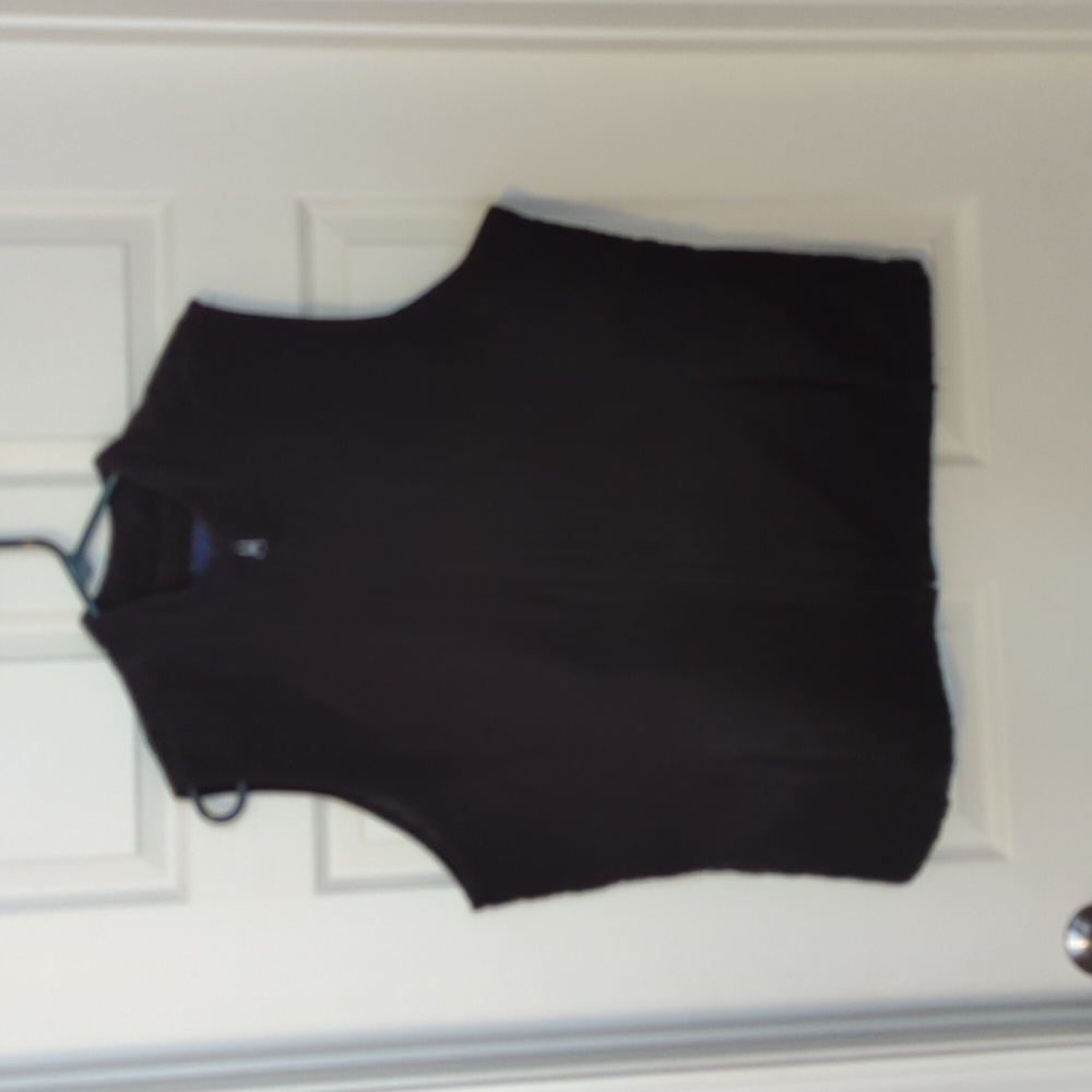 Corduroy black vest